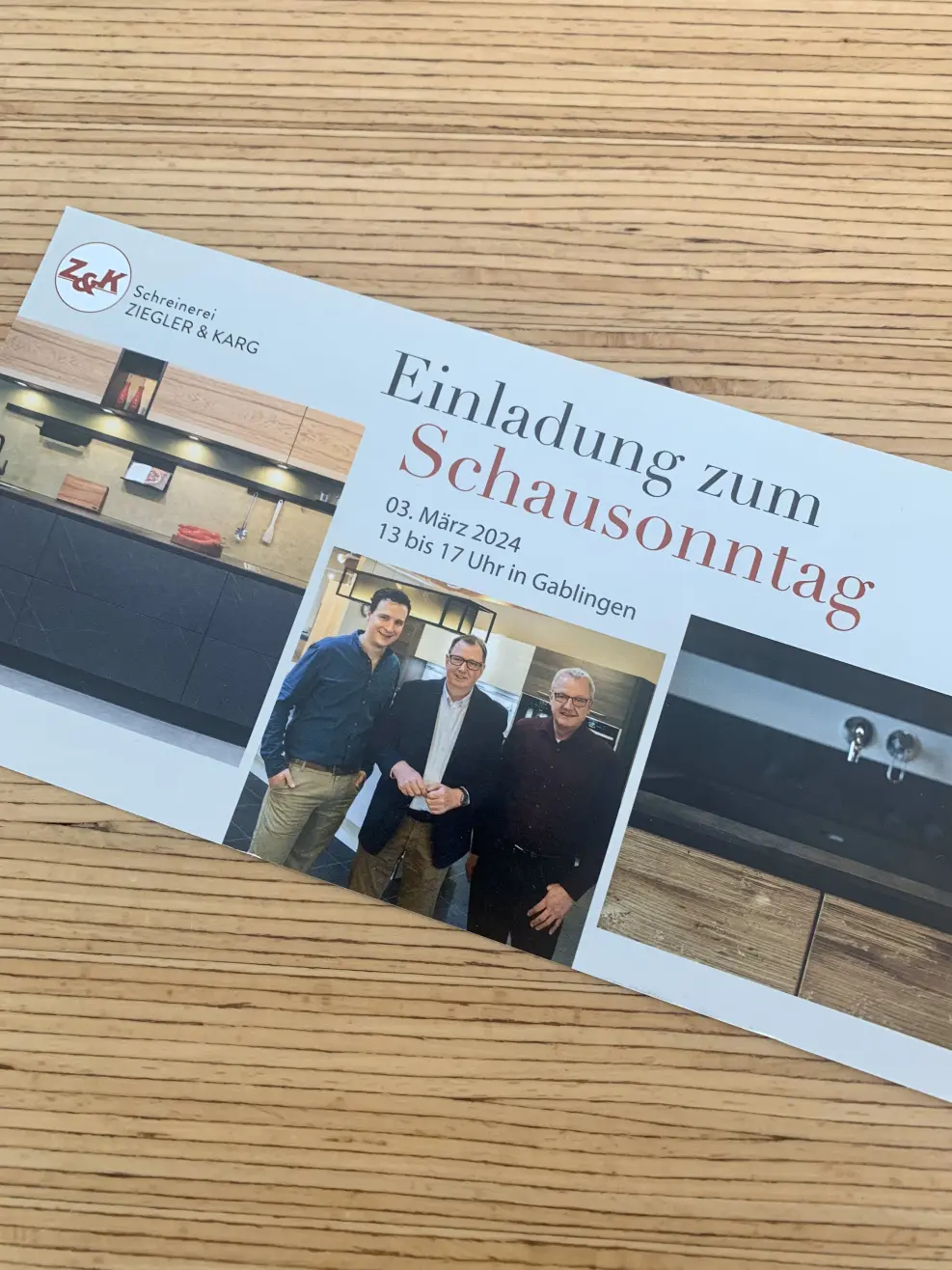 Schausonntag am 03.03.2024