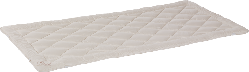 Zirbensitzauflage in naturfarben.